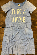 Load image into Gallery viewer, Dirty Hippie Dress - Blessful Blue