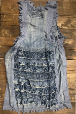 Load image into Gallery viewer, Ruffle Up High-Lo Top - Chambray