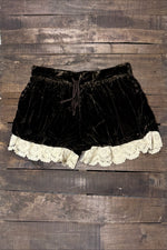 Load image into Gallery viewer, Vintage Romance Shorts - Chocolate