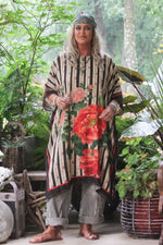 Load image into Gallery viewer, Twilight Veil Poncho - Rose