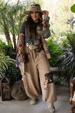 Load image into Gallery viewer, Sun Woven Petals Pants
