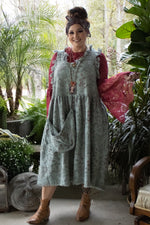 Load image into Gallery viewer, Tattered Grace Dress - Teal