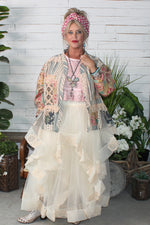 Load image into Gallery viewer, Ruffled Dreams Skirt - Vintage Parchment