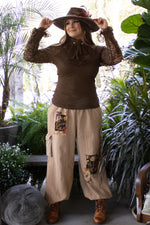 Load image into Gallery viewer, Sun Woven Petals Pants