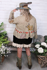 Load image into Gallery viewer, Vintage Romance Shorts - Chocolate
