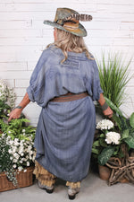 Load image into Gallery viewer, Morning Meadow Dress - Chambray