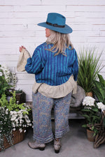 Load image into Gallery viewer, Garden Romance Bloomers - Teal Floral