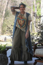 Load image into Gallery viewer, Patchwork Skies Hooded Vest Duster