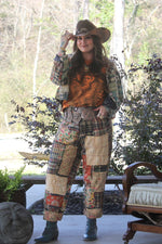 Load image into Gallery viewer, Traveling On Pants - Patch Medley