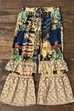 Load image into Gallery viewer, Moon Petal Ruffle Pants - Patched Lace