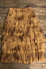 Load image into Gallery viewer, True Romance Skirt - Chocolate