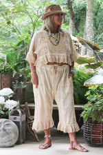 Load image into Gallery viewer, Softly Worn Eyelet Bloomers - Oatmeal