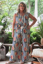Load image into Gallery viewer, Starlight Drift Pants - Royal Stripe