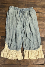 Load image into Gallery viewer, Vintage Whispers Bloomers - Light Chambray
