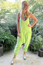 Load image into Gallery viewer, Can't Miss This Romper - Chartreuse