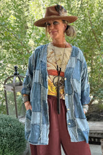 Load image into Gallery viewer, Patchwork Skies Jacket