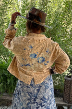 Load image into Gallery viewer, Flora Blue Jacket