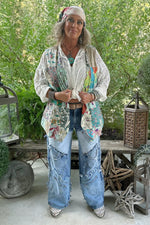 Load image into Gallery viewer, Patched On Up Jeans