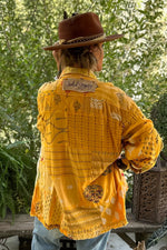Load image into Gallery viewer, Patchwork Sunrise Top - Sunshine JG-152