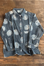 Load image into Gallery viewer, Star Gazing Top - Navy Dot