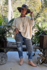 Load image into Gallery viewer, Stitched In Dreams Jeans