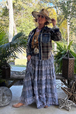 Load image into Gallery viewer, Victorian Romance Skirt - Chambray