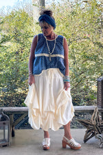 Load image into Gallery viewer, Ruffled Up Skirt - Parchment
