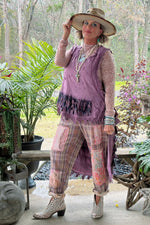 Load image into Gallery viewer, Ruffle Up High-Lo Top - Plum