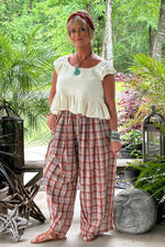 Load image into Gallery viewer, Clear Skies Bubble Pant - Plaid
