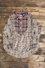 Load image into Gallery viewer, Harvest Treasures Tunic - Plum Floral