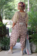 Load image into Gallery viewer, Endless Journey Overalls - Charcoal Plaid