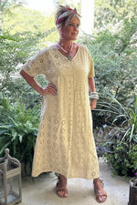 Load image into Gallery viewer, Patched Together Dress