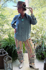 Load image into Gallery viewer, Balinese Walks Pants - Tribal