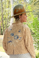 Load image into Gallery viewer, Flora Blue Jacket
