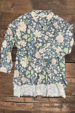 Load image into Gallery viewer, Star Gazing Top - Blue Floral