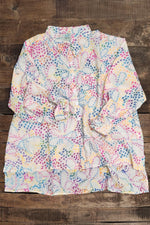 Load image into Gallery viewer, Splash Of Color Embroidered Top - Sunshine