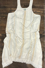 Load image into Gallery viewer, In Line Dress - Parchment