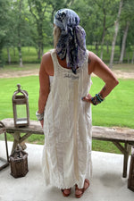 Load image into Gallery viewer, In Line Dress - Parchment