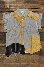 Load image into Gallery viewer, Love Letters Top - Striped