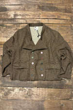 Load image into Gallery viewer, A Moment In Time Jacket - Chocolate