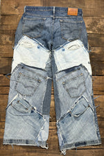 Load image into Gallery viewer, Patched On Up Jeans