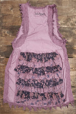 Load image into Gallery viewer, Ruffle Up High-Lo Top - Plum