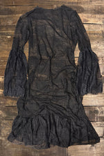 Load image into Gallery viewer, Garden Tea Lace Dress - Midnight