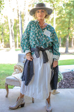 Load image into Gallery viewer, Star Dreamer Top - Charcoal Floral