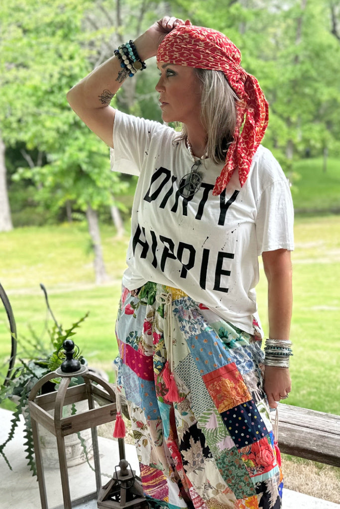 Dirty Hippie Tee - Parchment