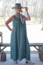 Load image into Gallery viewer, Eye See You Dress - Emerald