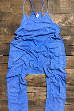 Load image into Gallery viewer, Can't Miss This Romper - Royal Blue
