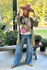Load image into Gallery viewer, Among The Stars Pants - Medium Wash