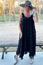 Load image into Gallery viewer, Evening Breeze Dress - Midnight