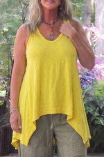 Load image into Gallery viewer, Beyond The Moon Tank - Vintage Mustard